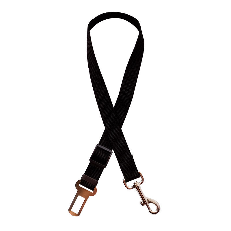 RuffRoamer SafeStrap™ — Adjustable Pet Car Seat Belt Harness