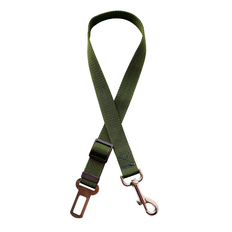 RuffRoamer SafeStrap™ — Adjustable Pet Car Seat Belt Harness