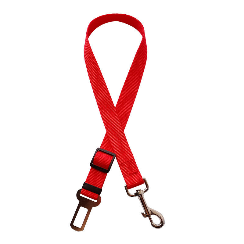 RuffRoamer SafeStrap™ — Adjustable Pet Car Seat Belt Harness
