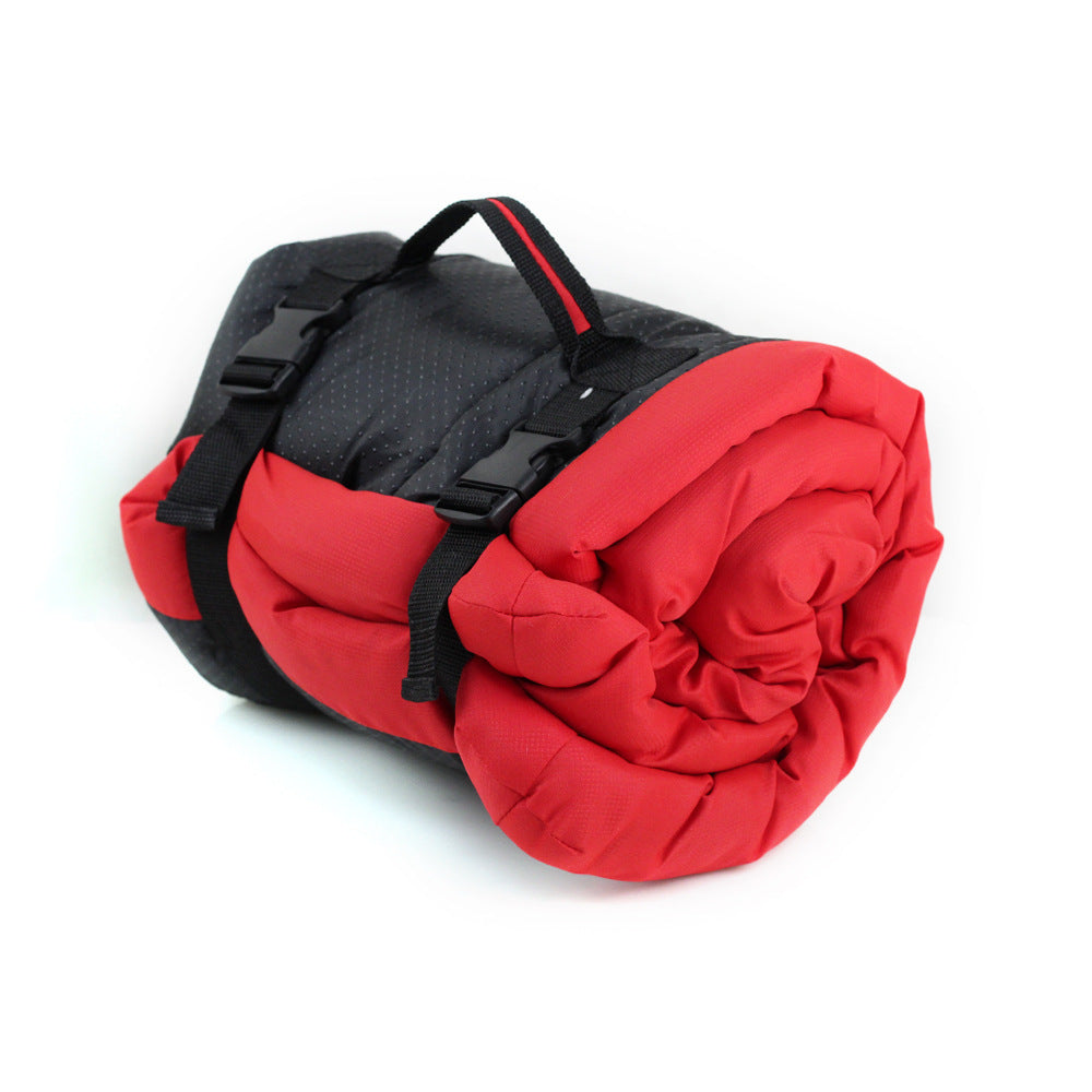 RuffRoamer RollRest™ — Portable Roll-Up Travel Dog Cushion