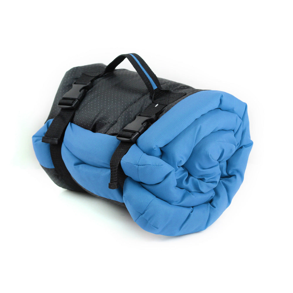 RuffRoamer RollRest™ — Portable Roll-Up Travel Dog Cushion