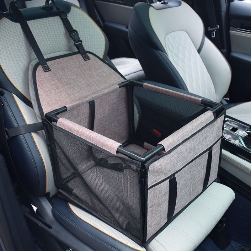 RuffRoamer SafeNest™ — Waterproof Pet Travel Mat & Car Kennel