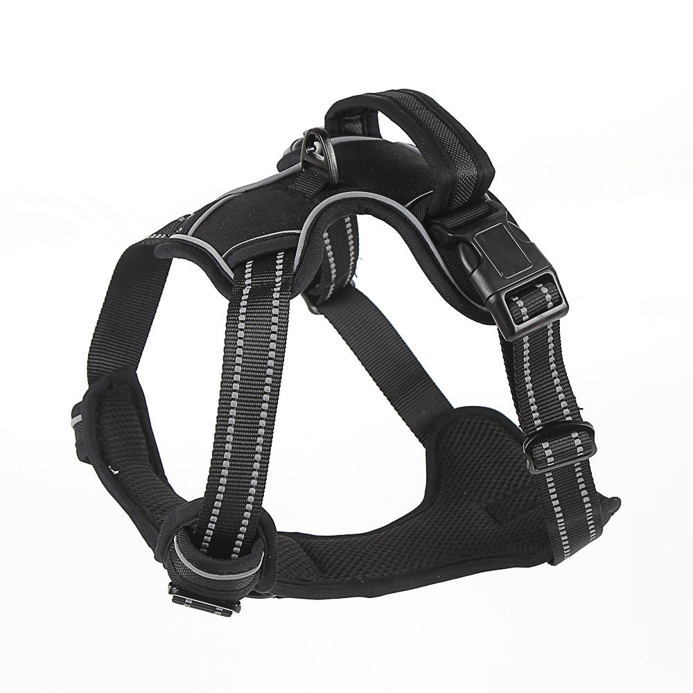 RuffRoamer™ Dog Harness No Pull Breathable Reflective Pet Harness Vest