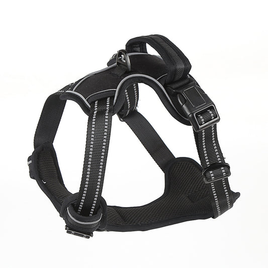 RuffRoamer™ Dog Harness No Pull Breathable Reflective Pet Harness Vest