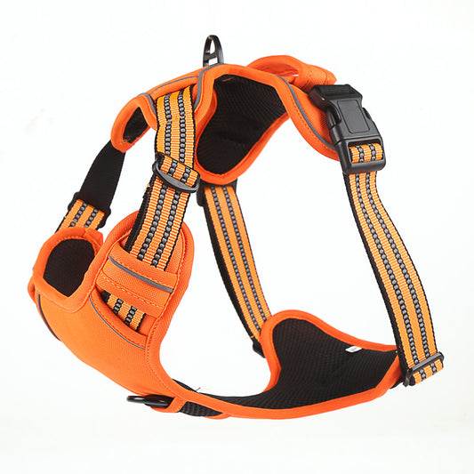 RuffRoamer™ Dog Harness No Pull Breathable Reflective Pet Harness Vest