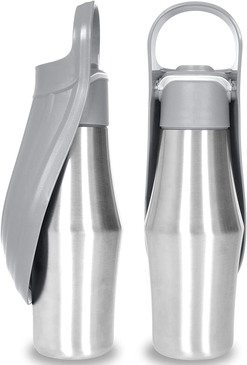 RuffRoamer™ Premium Stainless Steel Dog Water Bottle (500ml)