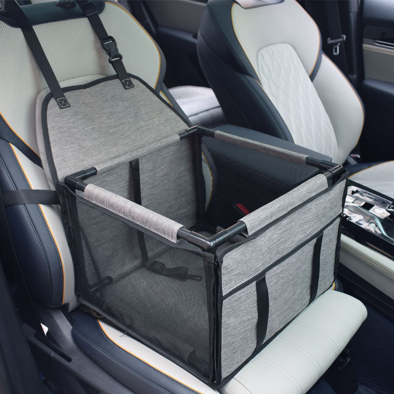 RuffRoamer SafeNest™ — Waterproof Pet Travel Mat & Car Kennel