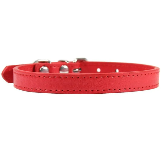RuffRoamer™ Mini Explorer Collar Leather collar for Pets
