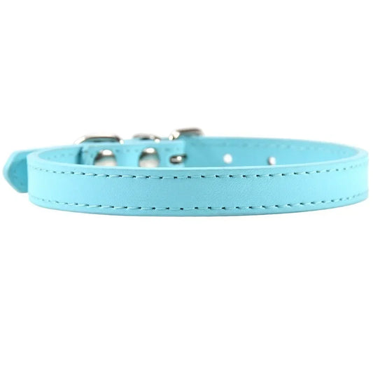 RuffRoamer™ Mini Explorer Collar Leather collar for Pets