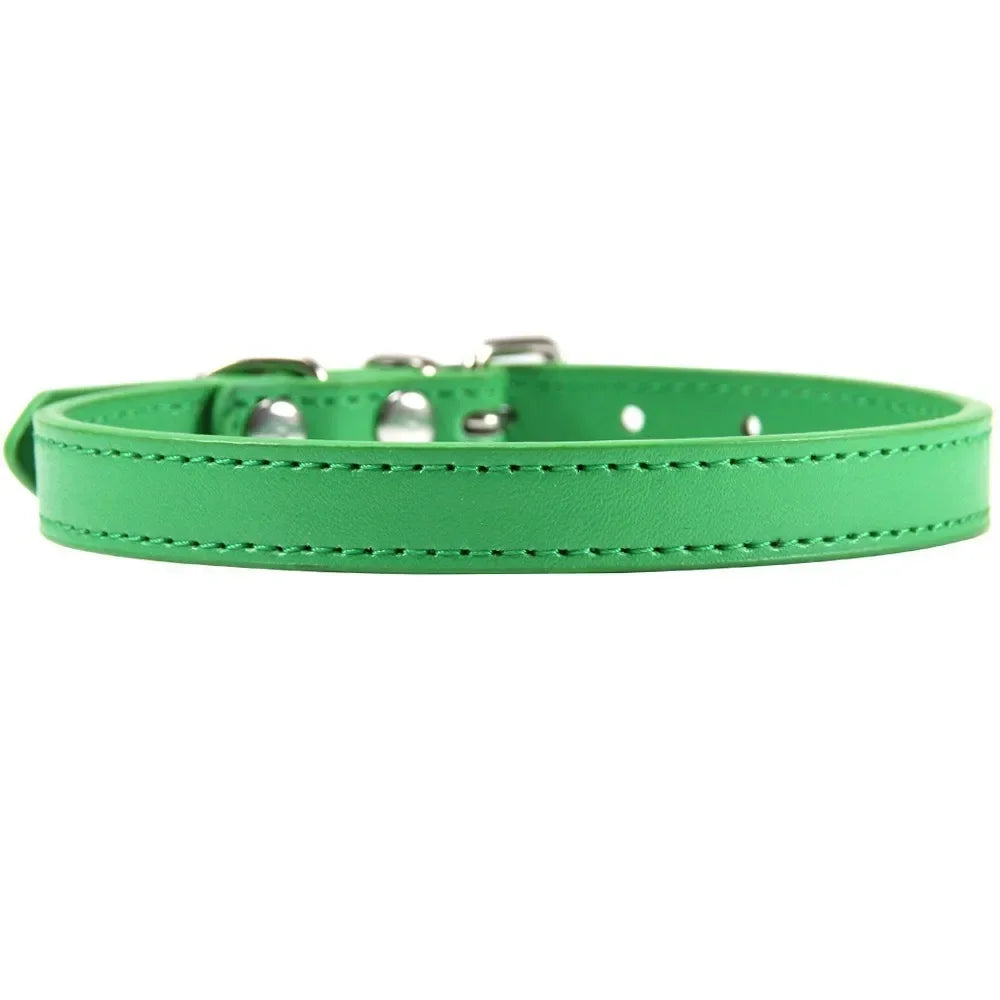 RuffRoamer™ Mini Explorer Collar Leather collar for Pets
