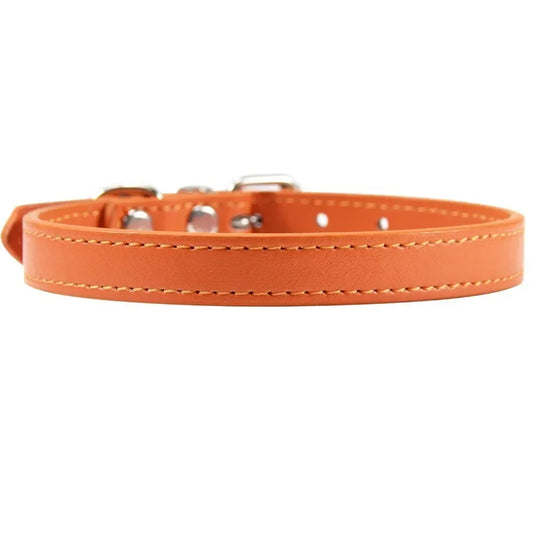 RuffRoamer™ Mini Explorer Collar Leather collar for Pets