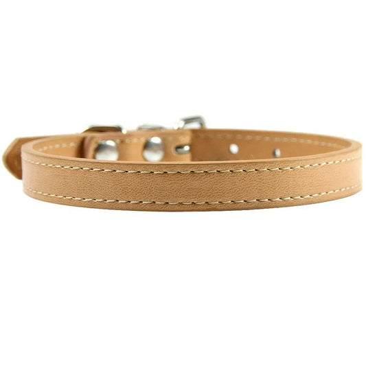 RuffRoamer™ Mini Explorer Collar Leather collar for Pets