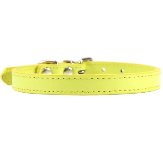 RuffRoamer™ Mini Explorer Collar Leather collar for Pets