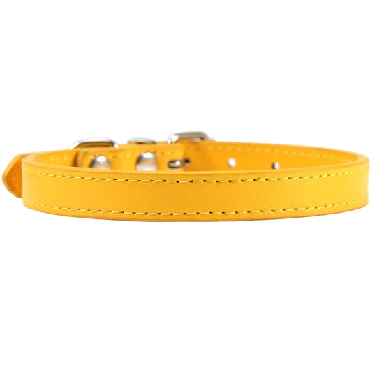 RuffRoamer™ Mini Explorer Collar Leather collar for Pets