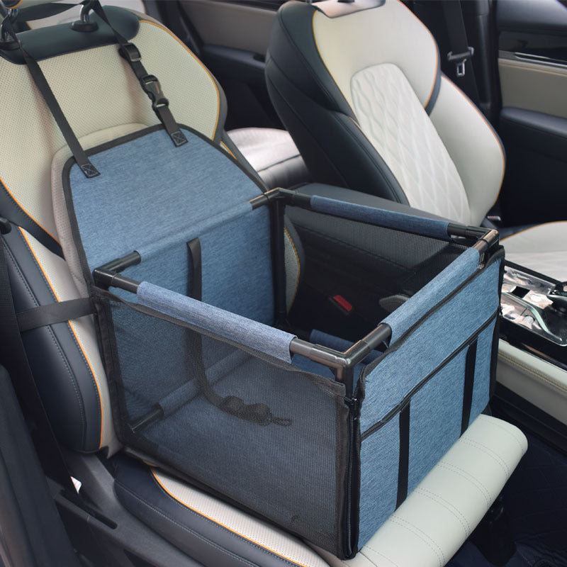 RuffRoamer SafeNest™ — Waterproof Pet Travel Mat & Car Kennel