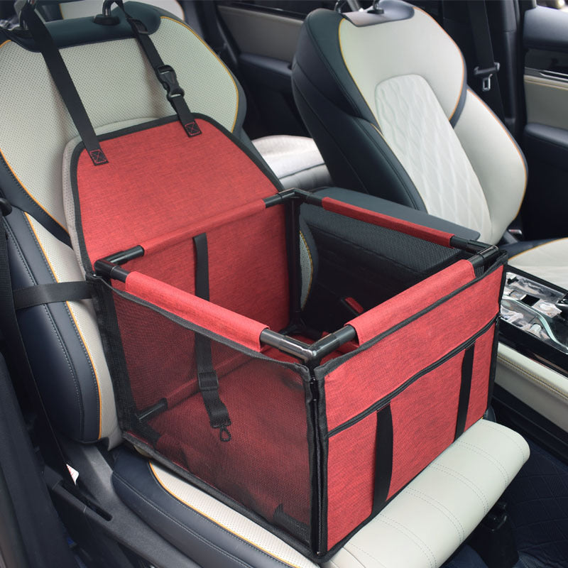 RuffRoamer SafeNest™ — Waterproof Pet Travel Mat & Car Kennel